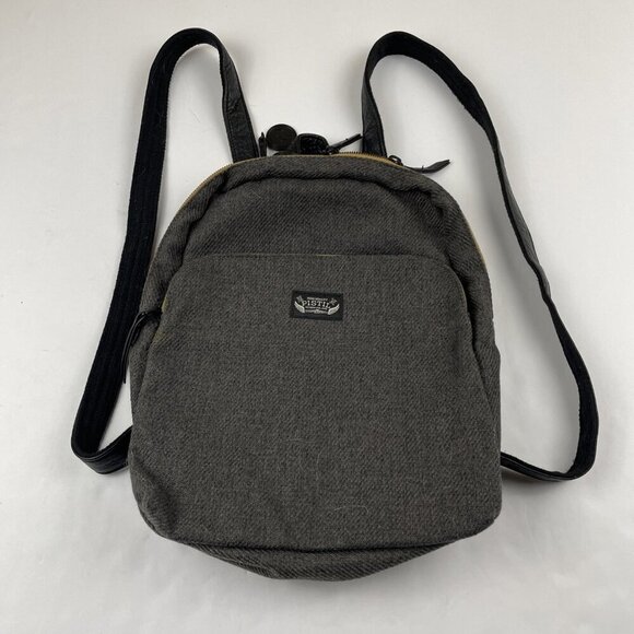 Pistil Backpack Small Polyester Faux Leather Strap Travel Lightweight - Picture 1 of 12